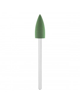 Frez gumowy zielony stożek
