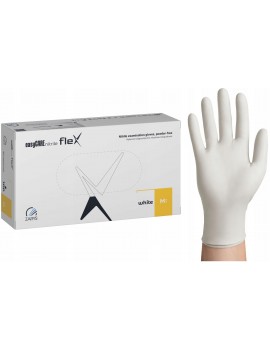 RĘKAWICZKI NITRYLOWE BIAŁE...