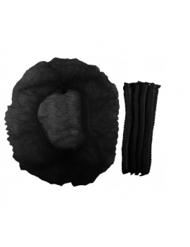 Czepek Włókninowy czarny...