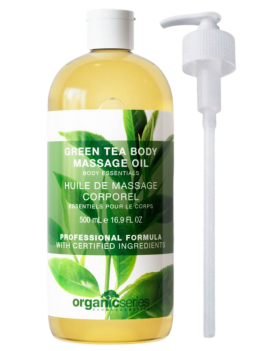 Olej do masażu zielona...